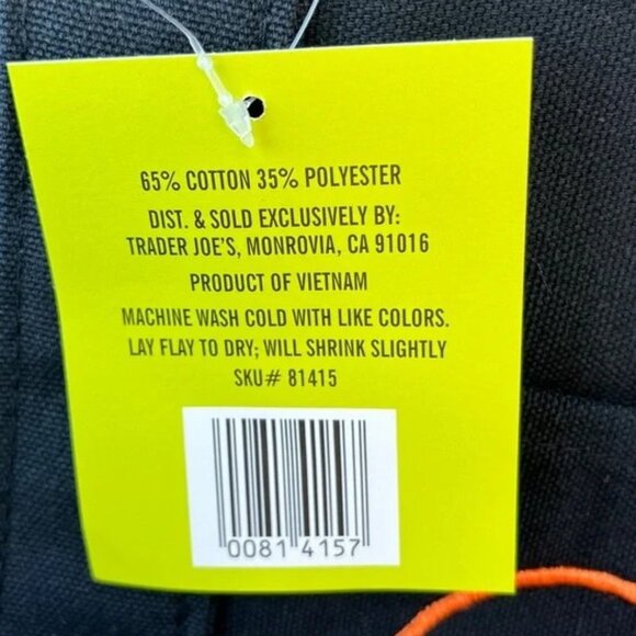 🕸️🦇 Spooky Trader Joe’s Halloween Bags 🎃 Set of 4 Colors 👻🎁 Rare Find! - Picture 2 of 2